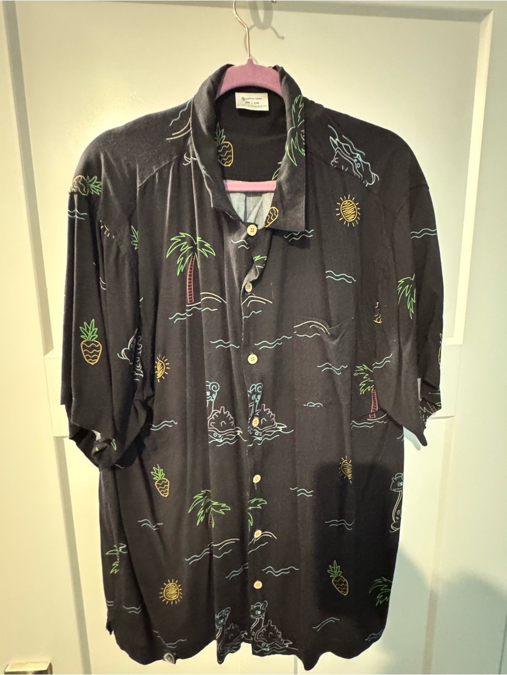 Pokemon Center Lapras print Hawaiian shirt